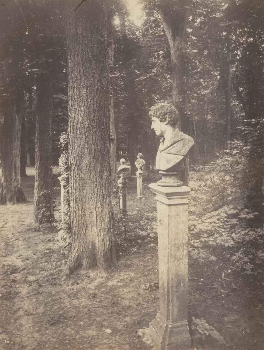 Trianon by Eugène Atget, photograph, 1926