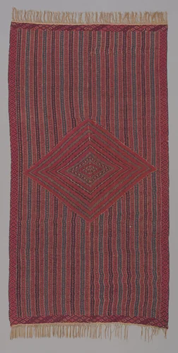Sarape by Mexico, textile, 1750-1800