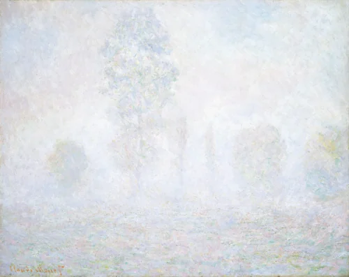Morning Haze by Claude Monet, painting, 1888