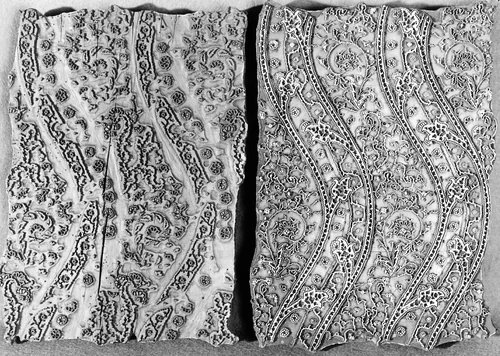 Two Printing Blocks by England or France, print, 1850-1870