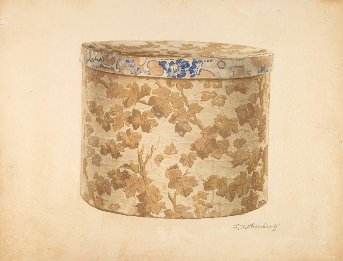 Bandbox by Joseph Rothenberg, index of american design, 1939