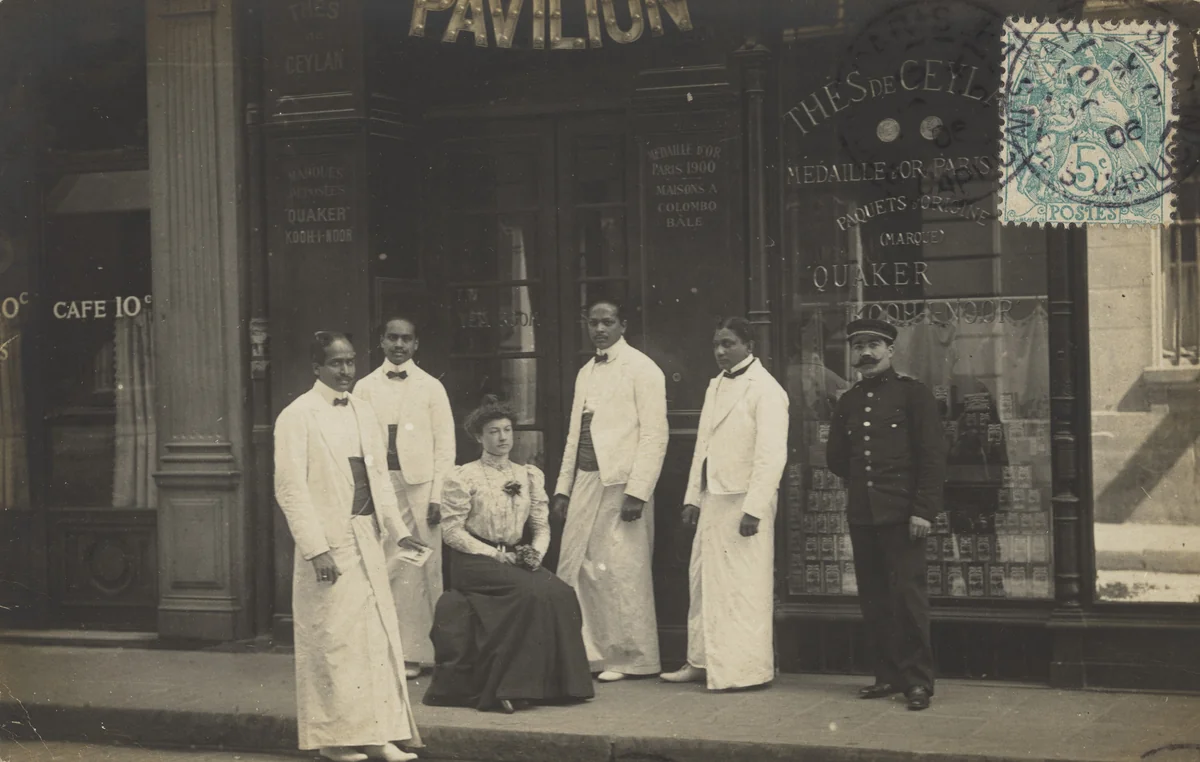 Pavilion, Thés de Ceylan (Sri Lanka - Indes), Médaille d’or Paris 1900, Paris by Unidentified Photographer, photograph, 1906
