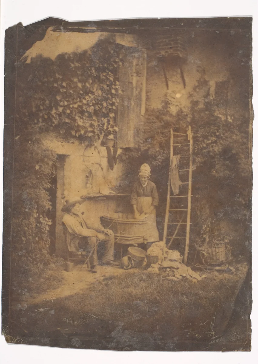 The Laundry by Louis-Adolphe Humbert de Molard, photograph, 1840-1849