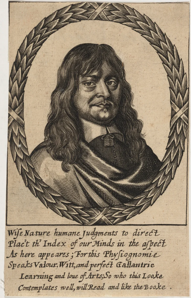 Sir George Wharton by Anonymous Artist; Thomas Cross, print, 1602-1704