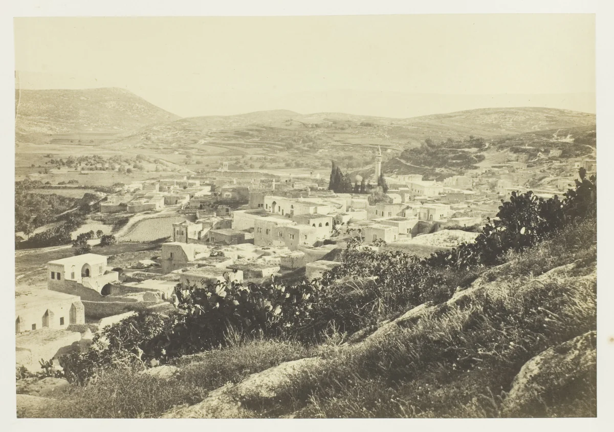 Nazareth, From the North-West by Francis Frith, photograph, 1857