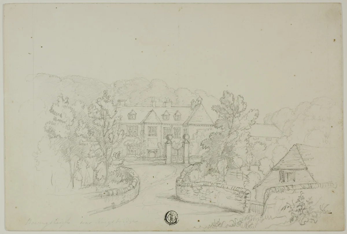 Bowingsleigh Near Kingsbridge by Unknown Artist, drawing, 1800-1899