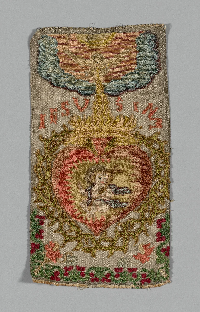 Fragment by Spain, textile, 1801-1900