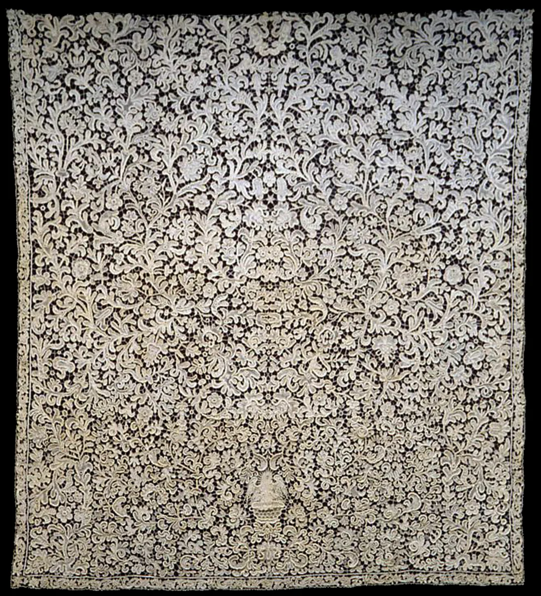 Bedcover or Hanging by Italy, textile, 1701-1725