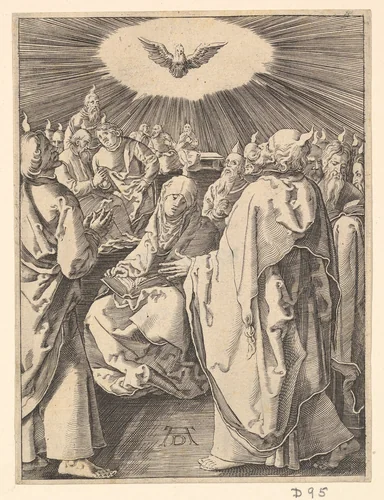 Engraved copies of The Little Passion by Albrecht Dürer, print, 1485-1699