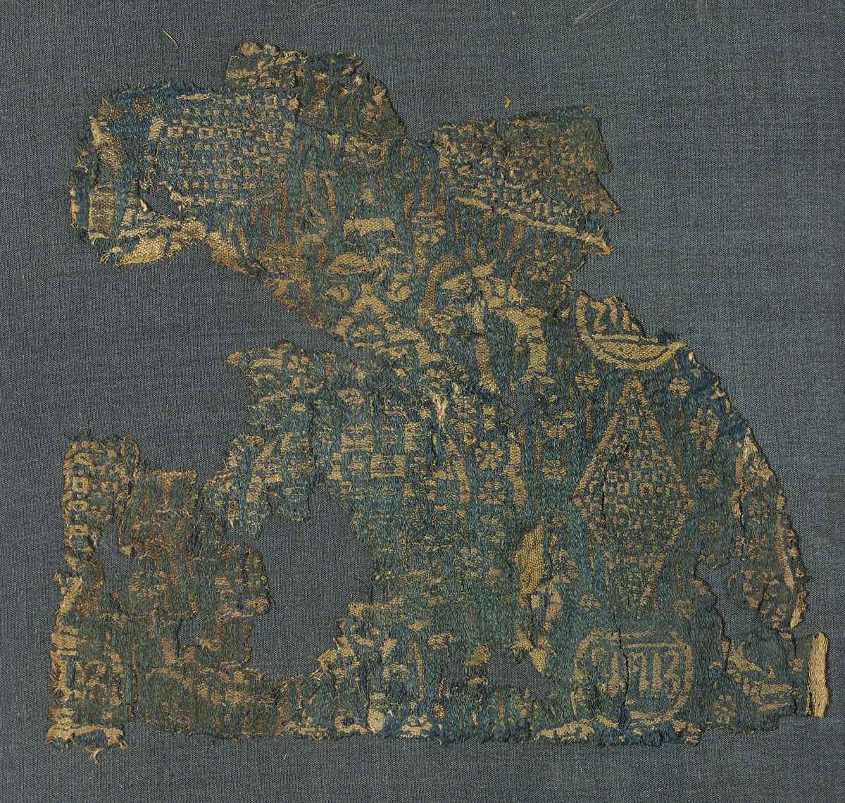 Fragment by Unknown, textile, 1300-1399