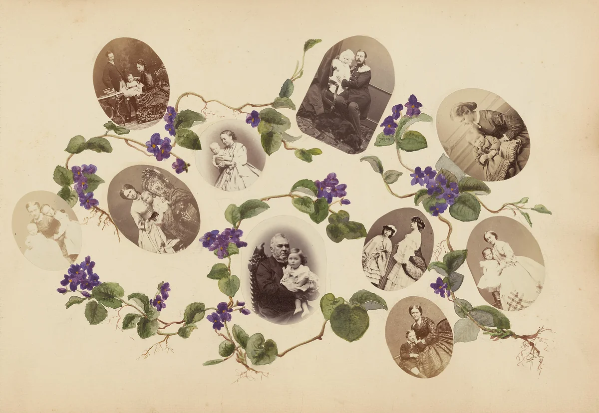 The Madame B Album by Marie-Blanche Hennelle Fournier, photograph, 1870-1879