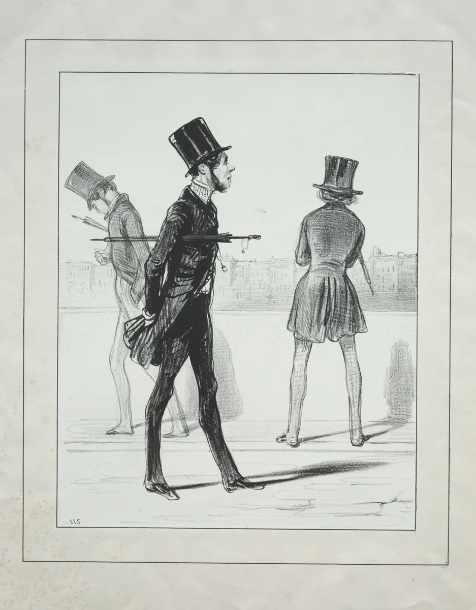 Fouberies de Femmes by Paul Gavarni, print, 1824-1866