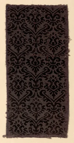Fragment by Italy, textile, 1675-1700