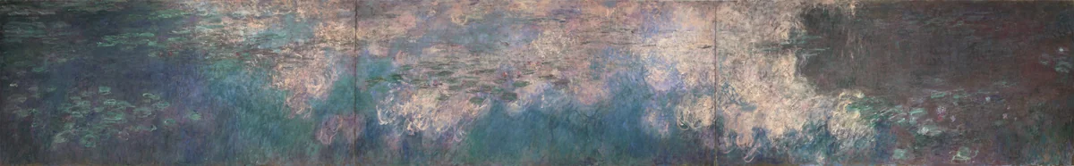 Water Lilies by Claude Monet, painting, 1914