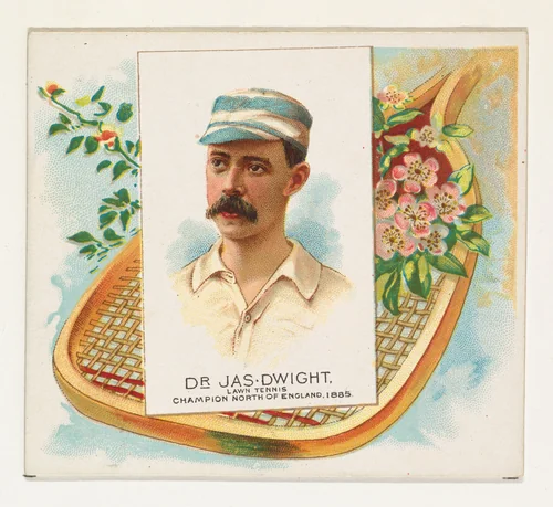 Dr. James Dwight, Lawn Tennis Champion North of England of 1885, from World's Champions, Second Series (N43) for Allen & Ginter Cigarettes by Allen & Ginter, print, 1888