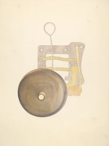 Gong by Albert Rudin, index of american design, 1935-1942