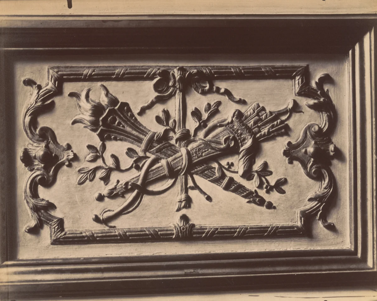 Hôtel de Roquelaure by Eugène Atget, photograph, 1905