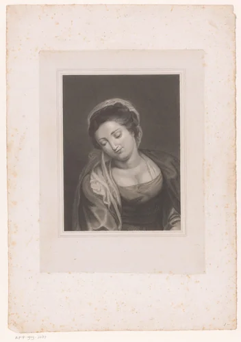 Maagd Maria by Erin Corr, print, 1832