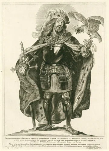 H. Bavo by Cornelis Visscher, print, 1638-1658