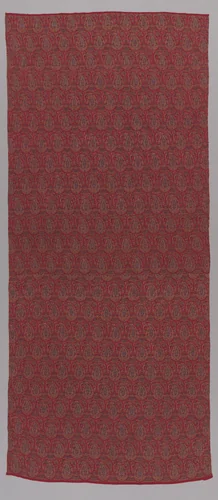 Kani Jamawar (Fabric for a Jama Coat or Shawl) by Probably Kashmir, textile, 1825-1875