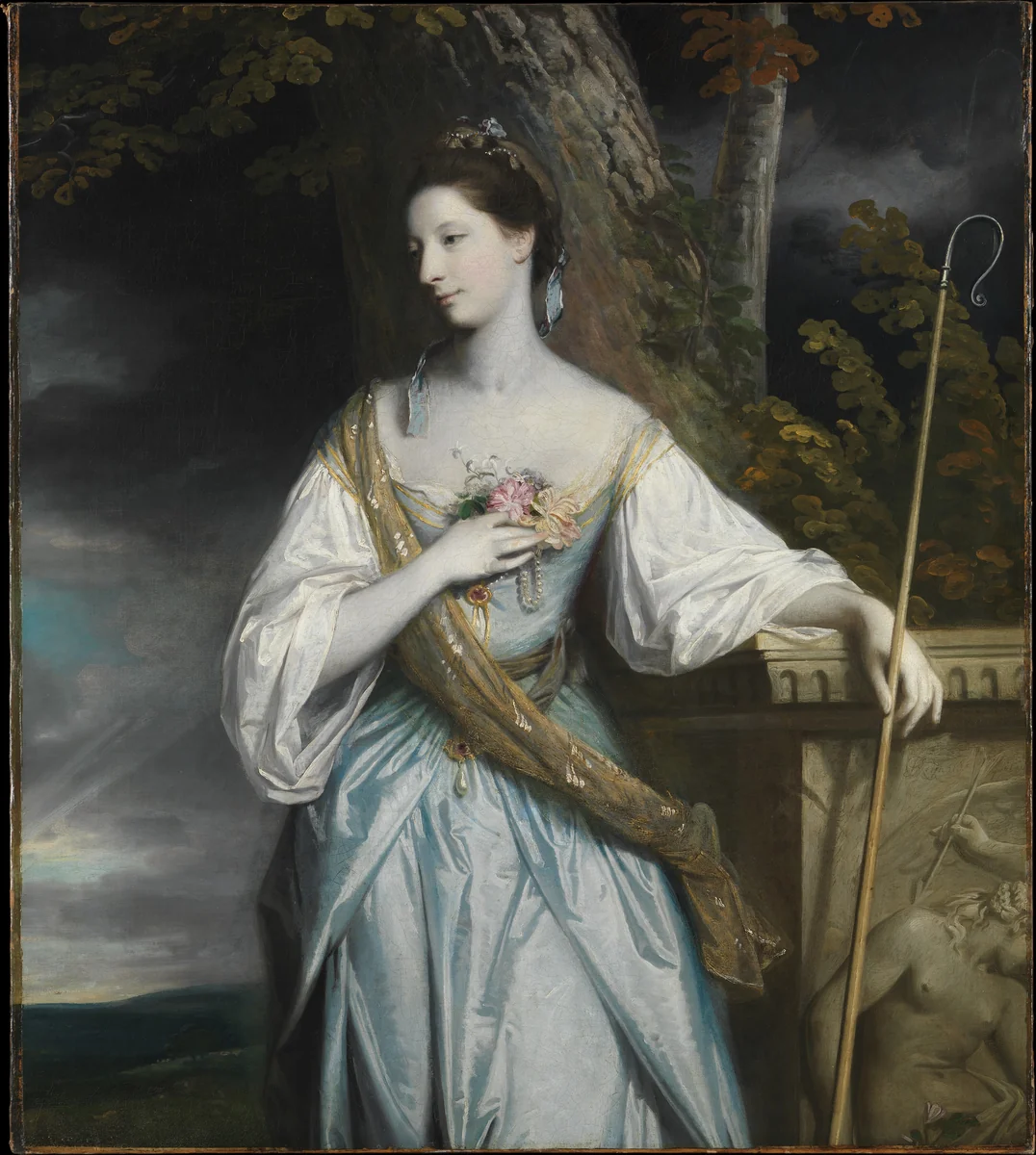 Anne Dashwood (1743–1830), Later Countess of Galloway by Sir Joshua Reynolds, painting, 1764