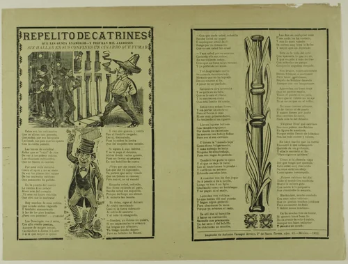 Hand-me-downs of Dandies by José Guadalupe Posada, print, 1912