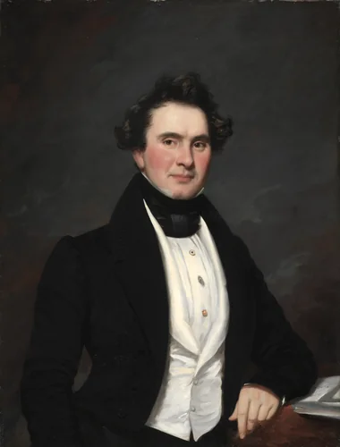 Portrait of a Man by Samuel Lovett Waldo, painting, 1832