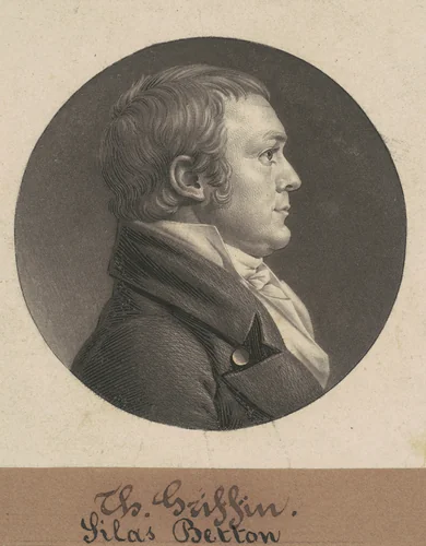 Thomas Griffin by Charles B. J. Févret de Saint-Mémin, print, 1805