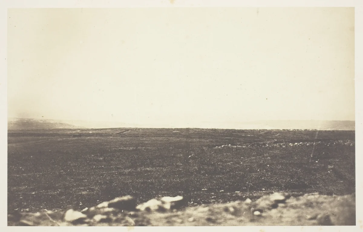 Sebastopol, from the Redoubt des Anglais by Roger Fenton, photograph, 1855