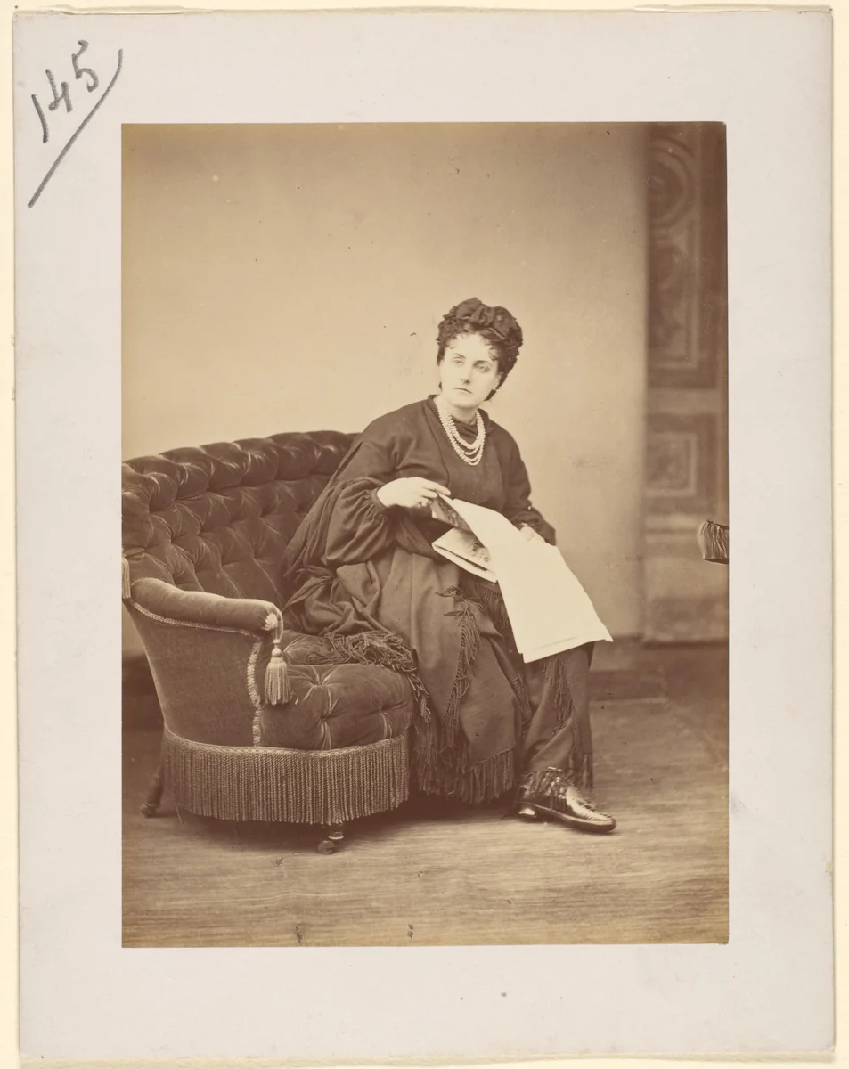 Sèriè à la Ristori by Pierre-Louis Pierson, photograph, 1860-1869