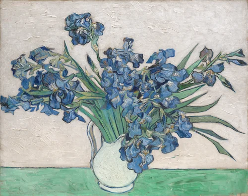 Irises by Vincent van Gogh, painting, 1890