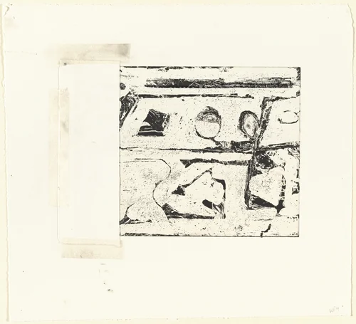 Oui [working proof 4] by Richard Diebenkorn, print, 1990