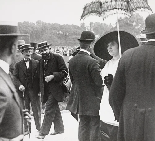 Aux Courses, Auteuil, Paris, At the Races, Auteuil, Paris by Jacques-Henri Lartigue, photograph, 1910