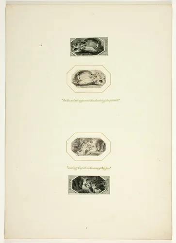 Study for a plate from Telemachus by Thomas Stothard, drawing, 1793-1803