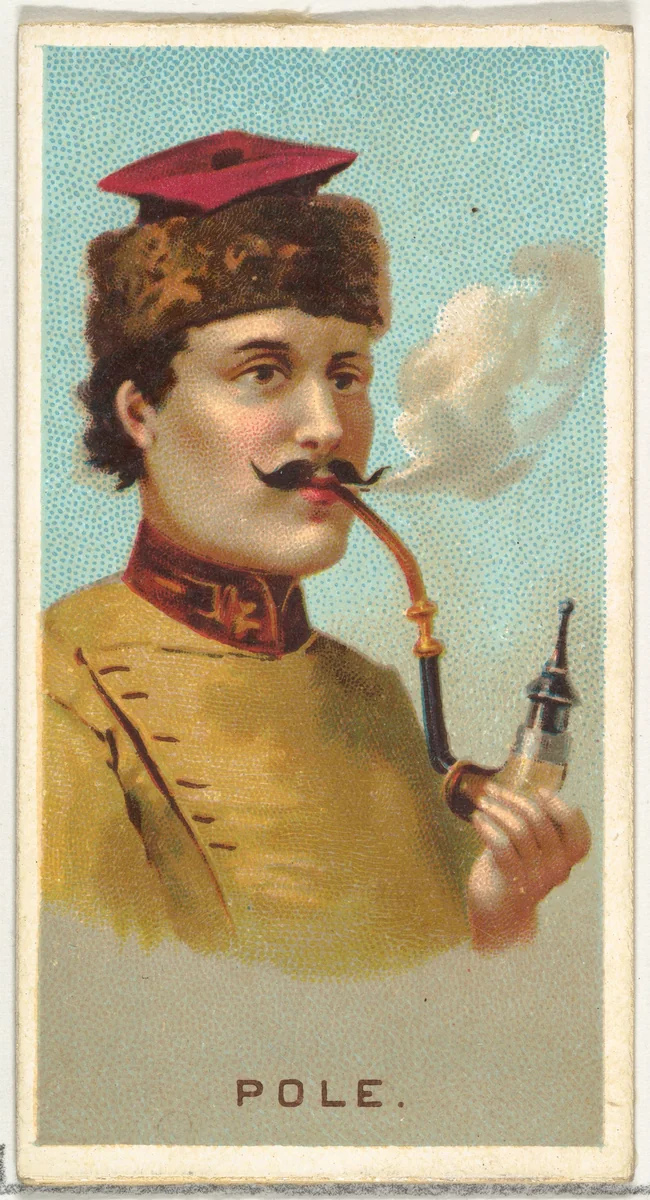 Pole, from World's Smokers series (N33) for Allen & Ginter Cigarettes by Allen & Ginter, print, 1888