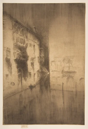 Nocturne: Palaces by James McNeill Whistler, print, 1879-1880