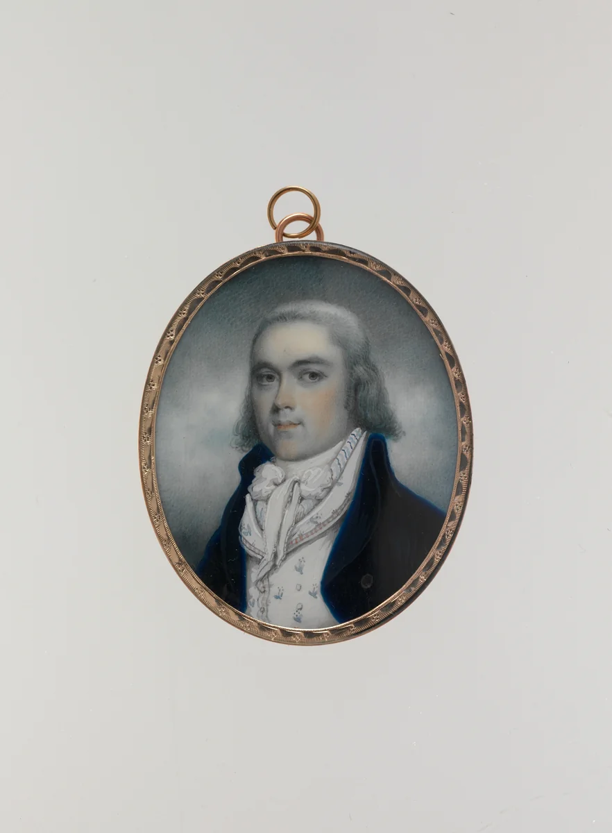 William Loughton Smith by Archibald Robertson, artwork, 1792-1798