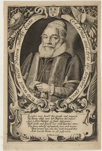 Nicholas Leate, London Merchant by John Payne, print, 1607-1647