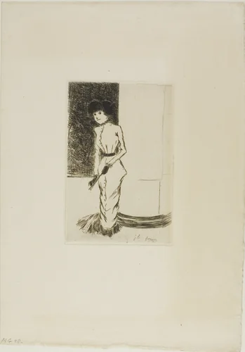 Frontispiece from Croquis Parisiens by Jean-Louis Forain, print, 1880