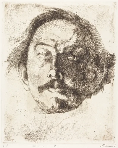 Jules Destrée by Albert Besnard, print, 1917
