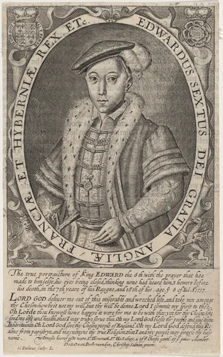 Edward VI by Michel Corneille, print, 1642-1708