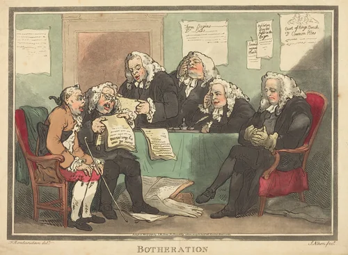 Botheration by Thomas Rowlandson, print, 1793