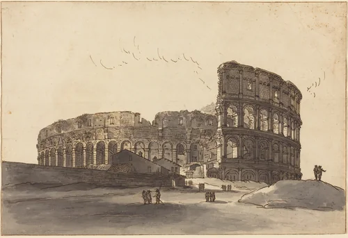 The Colosseum by Victor Jean Nicolle, drawing, 1754-1826