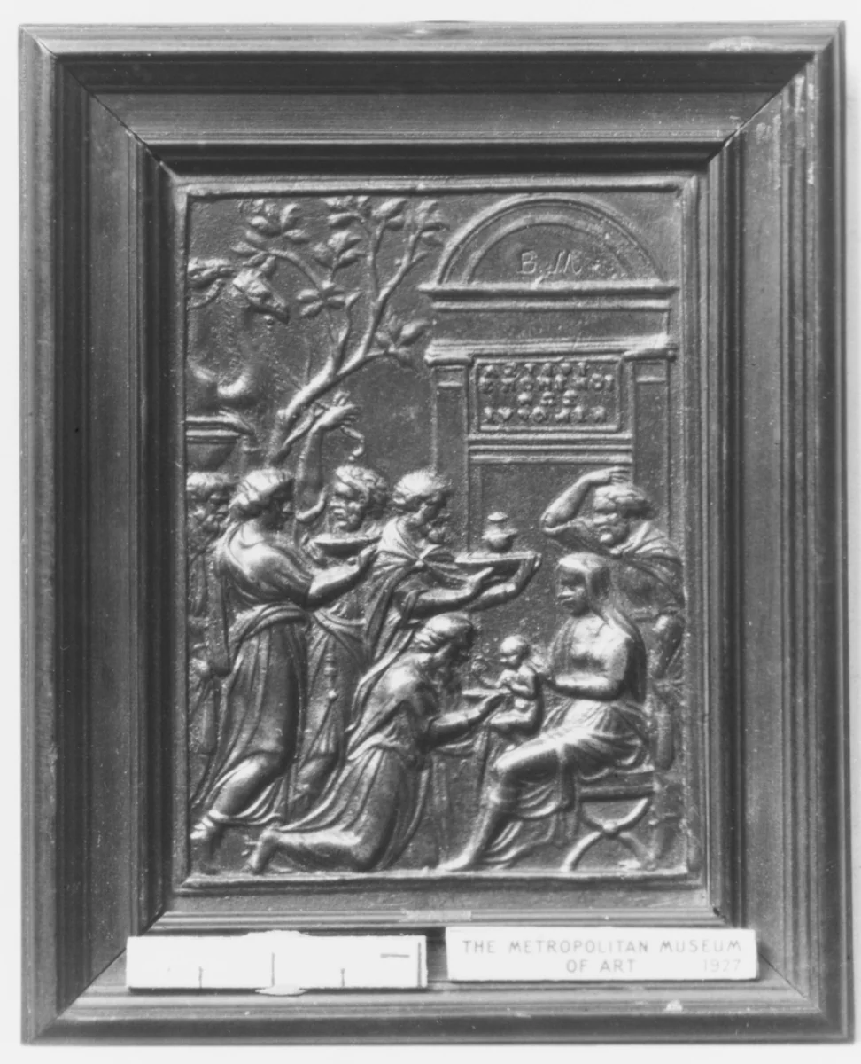 Adoration of the Magi by Valerio Belli, metalwork, 1485-1515