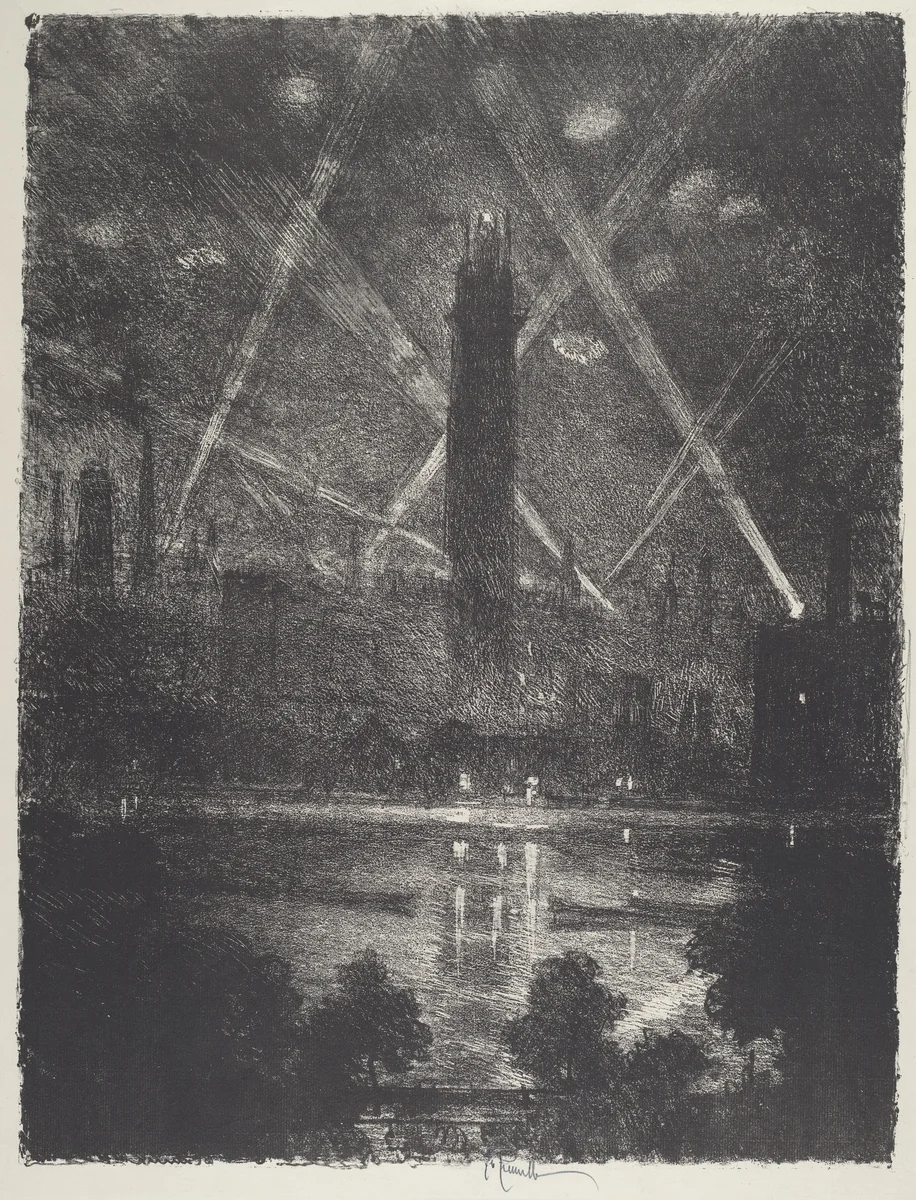 Shot by Joseph Pennell, print, 1916