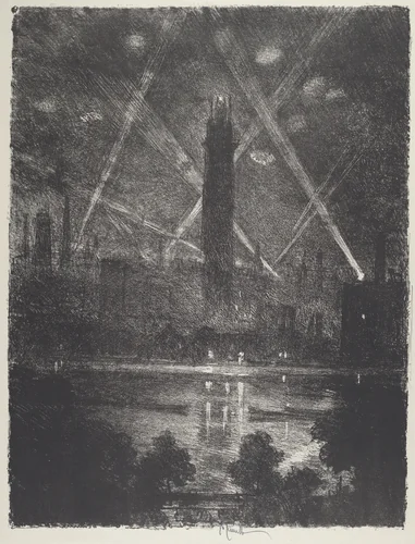 Shot by Joseph Pennell, print, 1916