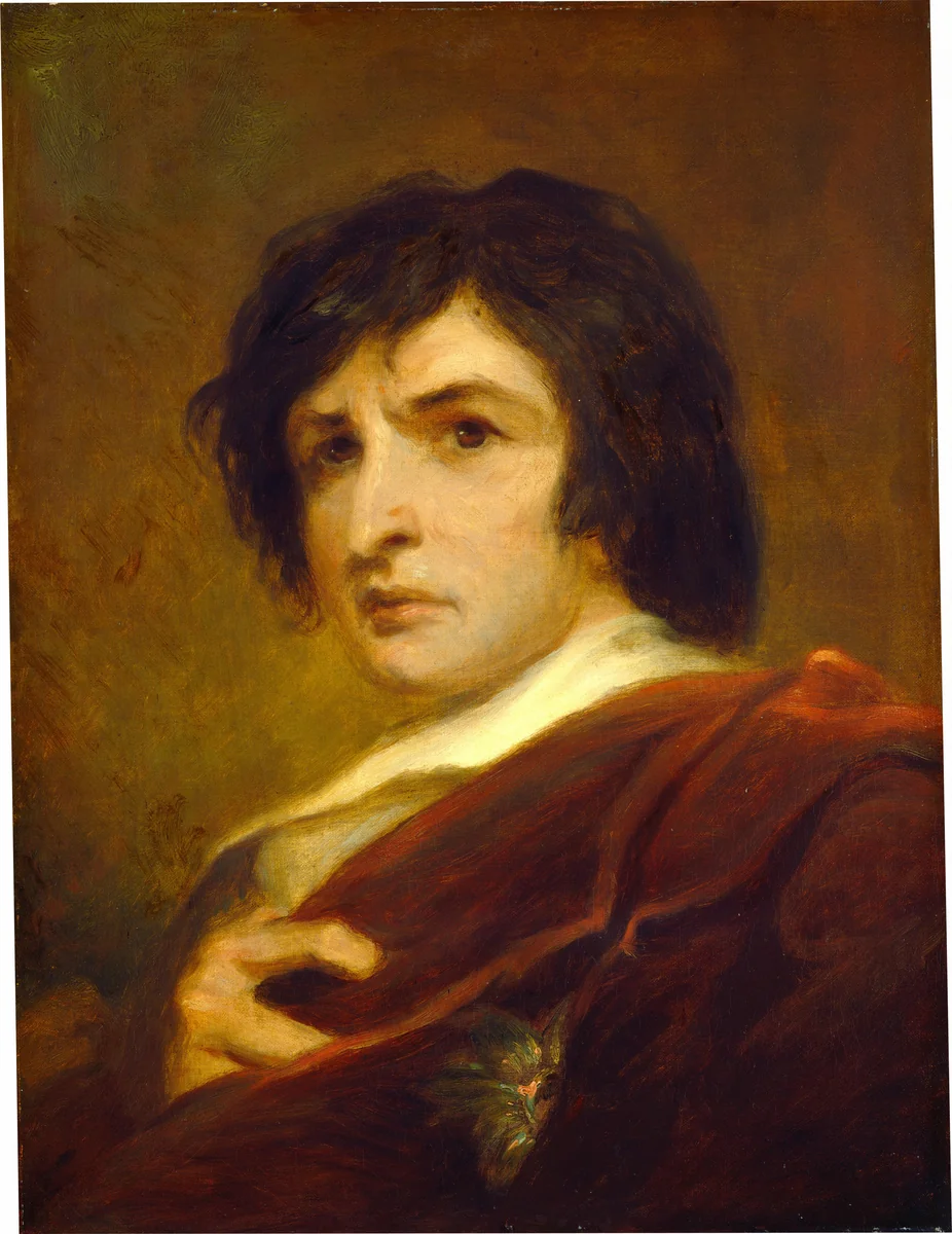 John Philip Kemble by Thomas Sully; Gilbert Stuart, painting, 1867