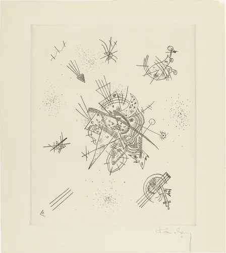 Small Worlds (Kleine Welten) by Wassily Kandinsky, print, 1922
