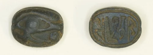 Scaraboid: Wedjat Eye by Egyptian, other, -1550--1295