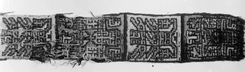 Band or Belt Fragment by Nazca-Wari, textile, 700-900
